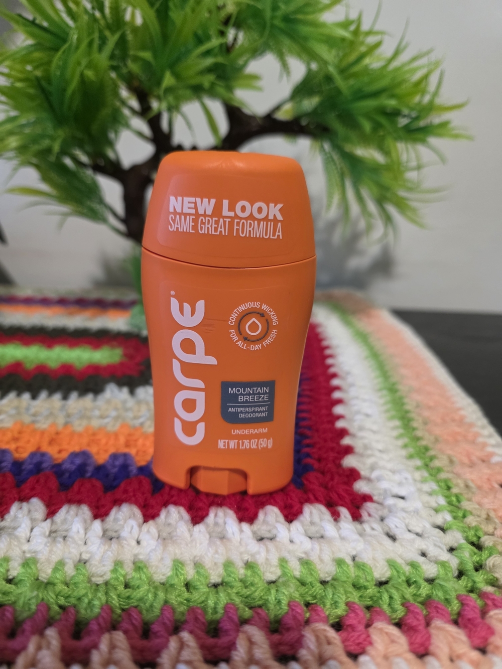 Carpe Mountain Breeze Antiperspirant Deodorant - Orange